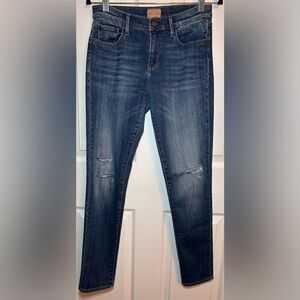 DRIFTWOOD Women’s Jackie Skinny Ankle Dark Wash Jeans- Size 27